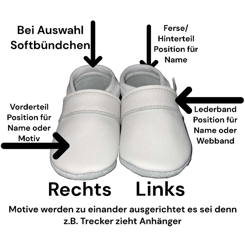 Krabbelschuhe mit Lederband – Beispiel in 500×500