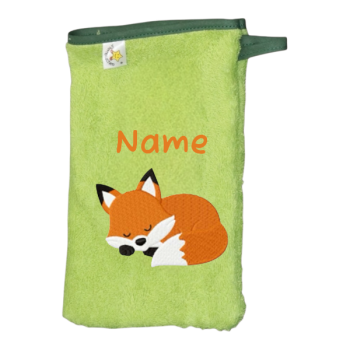 Waschhandschuh Fuchs