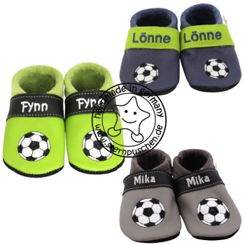 Lederpuschen Fußball