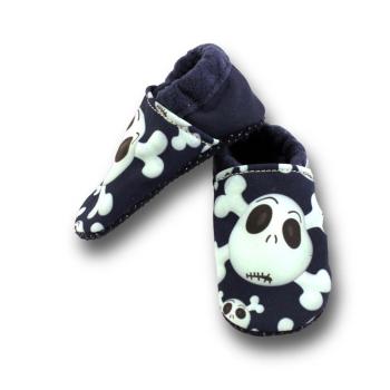 Preview: Skully - Vegane Krabbelschuhe