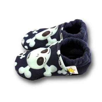 Preview: Skully - Vegane Krabbelschuhe