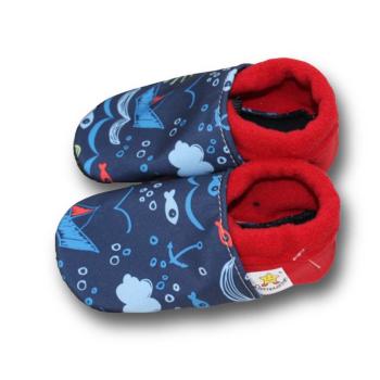 Preview: Nautic - Vegane Krabbelschuhe