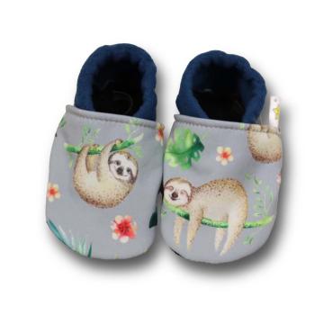 Faultier - Vegane Krabbelschuhe