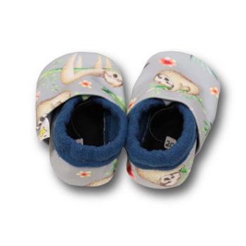Preview: Faultier - Vegane Krabbelschuhe