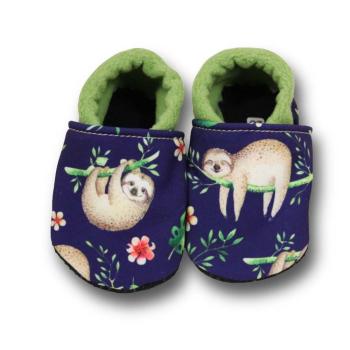 Faultier - Vegane Krabbelschuhe