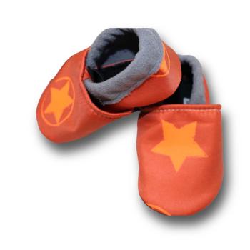 Preview: Sterne - Vegane Krabbelschuhe