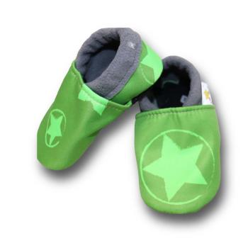 Preview: Sterne - Vegane Krabbelschuhe