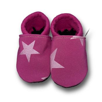 Sterne - Vegane Krabbelschuhe