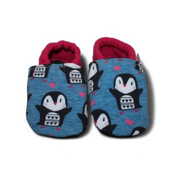 Pinguin – Vegane Krabbelschuhe
