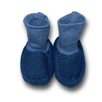 Walk-Baby-Schlupfi Merino dunkelblau