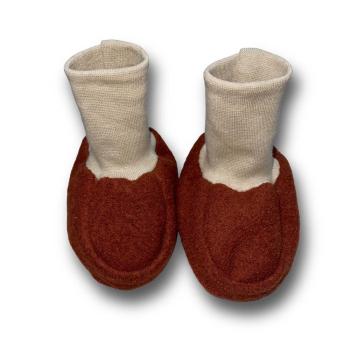 Walk-Baby-Schlupfi Merino braun