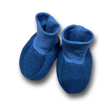 Walk-Baby-Schlupfi Wollwalk blau