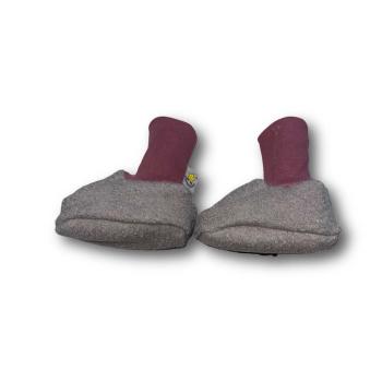Preview: Walk-Baby-Schlupfi Wollwalk taupe