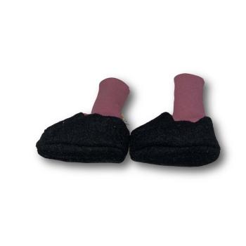 Preview: Walk-Baby-Schlupfi Wollwalk schwarz