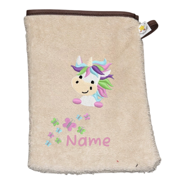 Einhorn/Beige/Braun