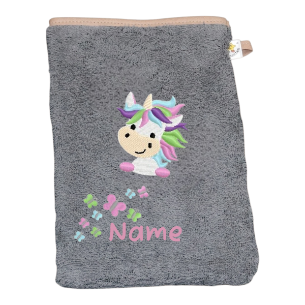 Einhorn/Grau/Beige
