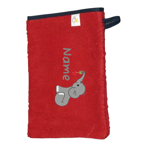 Elefant/Rot/Blau