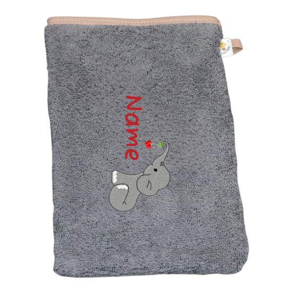 Elefant/Grau/Beige