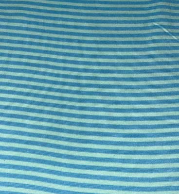 Streifen mint/hellblau