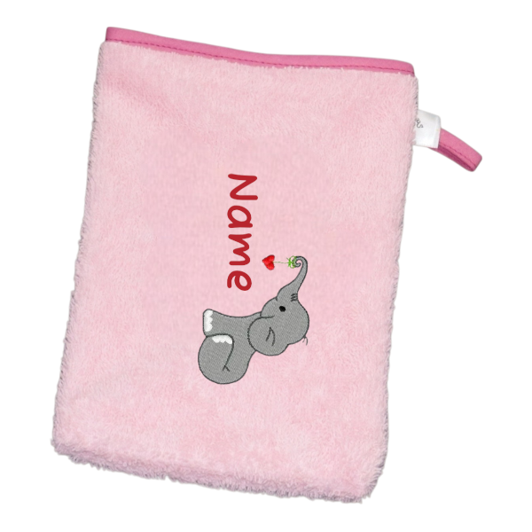 Waschhandschuh Elefant