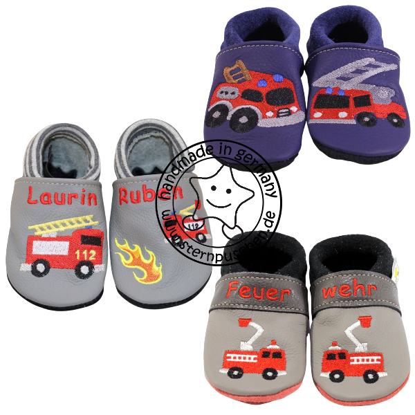 Lederpuschen Feuerwehr