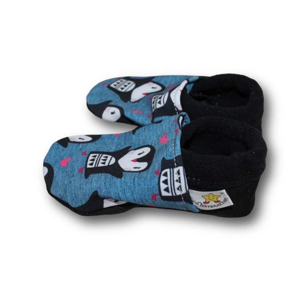 Pinguin - Vegane Krabbelschuhe