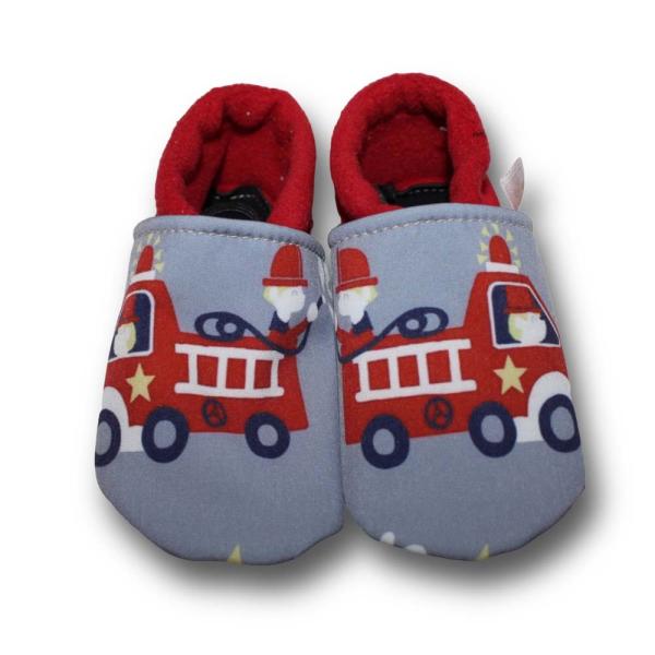 Feuerwehr - Vegane Krabbelschuhe