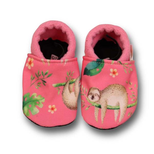 Faultier - Vegane Krabbelschuhe