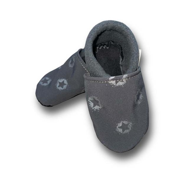 Sterne - Vegane Krabbelschuhe
