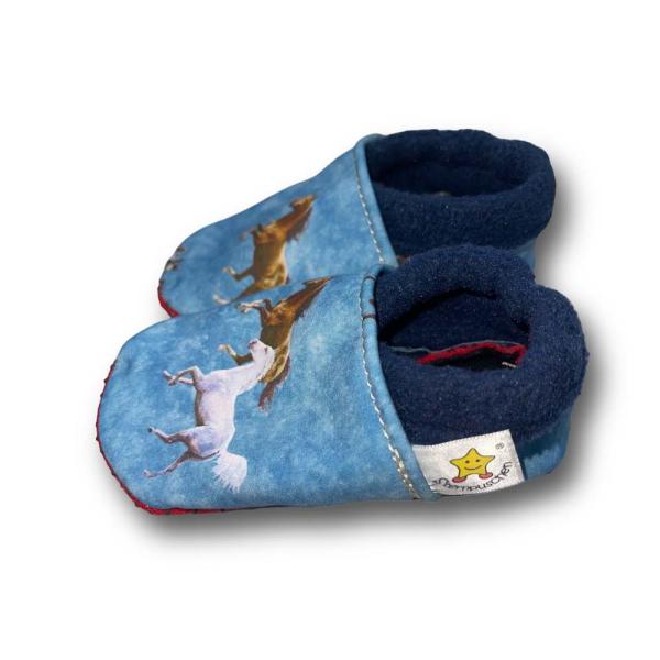 Pferd - Vegane Krabbelschuhe