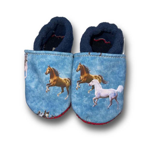 Pferd - Vegane Krabbelschuhe