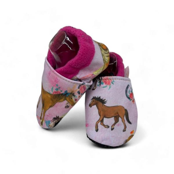 Pferd - Vegane Krabbelschuhe