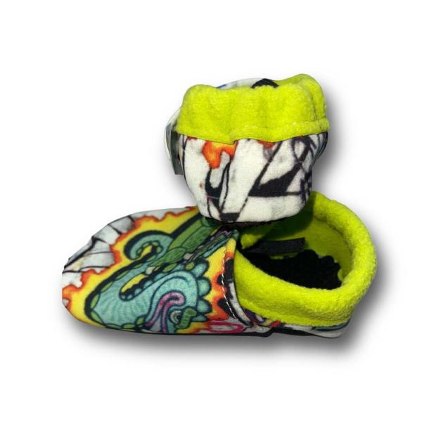 Graffiti - Vegane Krabbelschuhe
