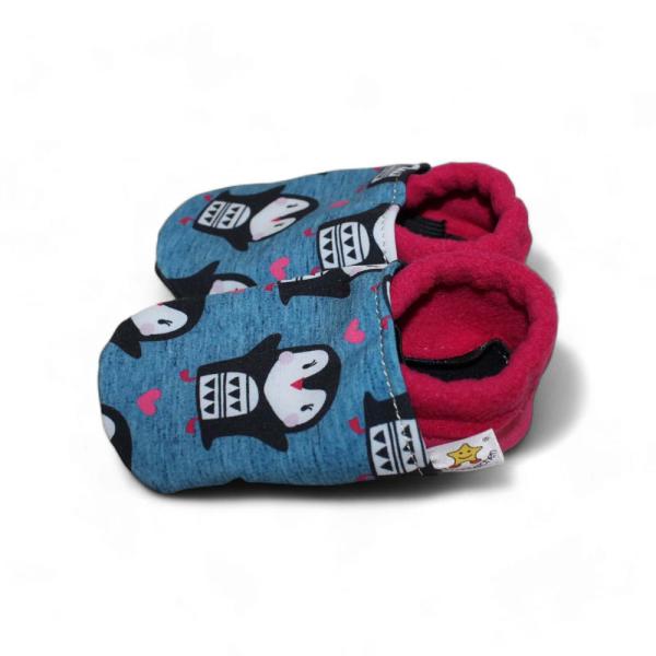 Pinguin – Vegane Krabbelschuhe