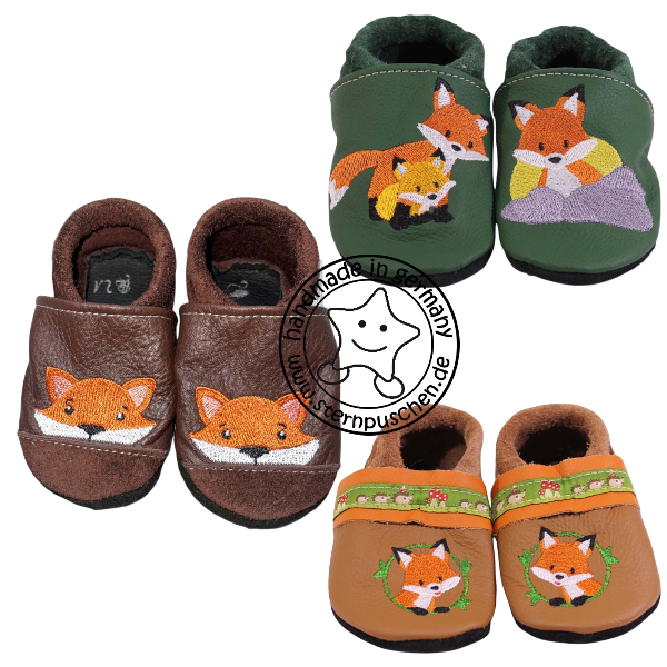 Lederpuschen Fuchs